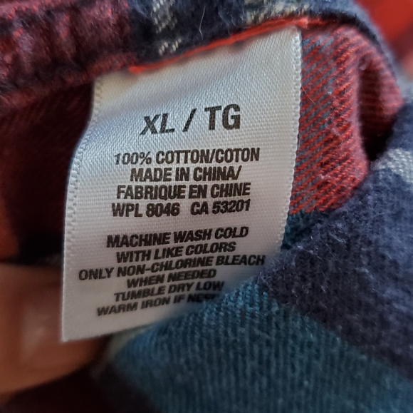 Aeropostale Plaid Flannel Shirt Size XL - Picture 3 of 4